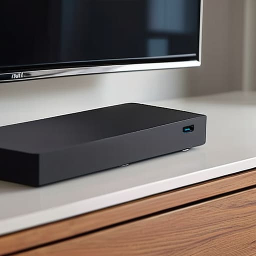 The Roku Streaming Stick in HDMI port.