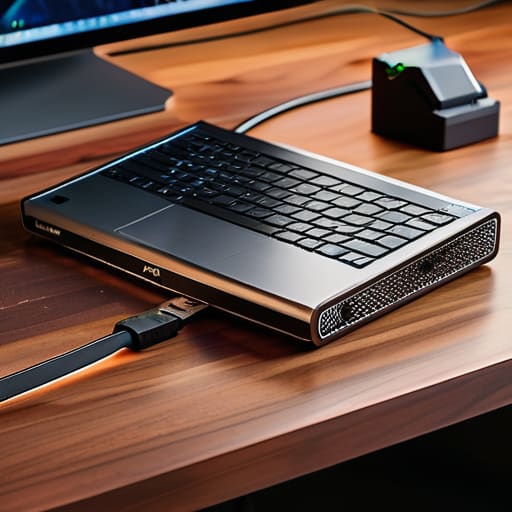 The Workhorse: CalDigit TS4 docking station.