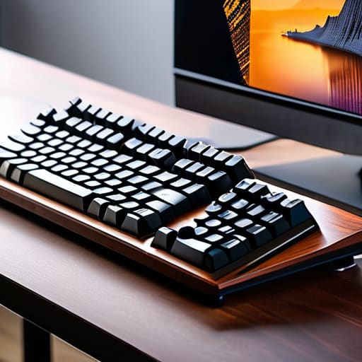 The Workhorse: Leopold FC900R mechanical keyboard.