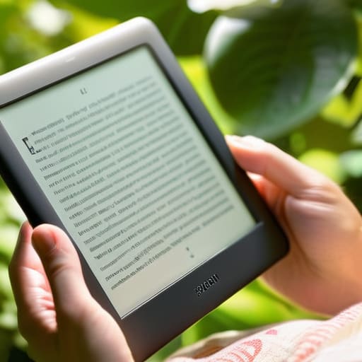 E-reader displaying impressive Real World Performance.