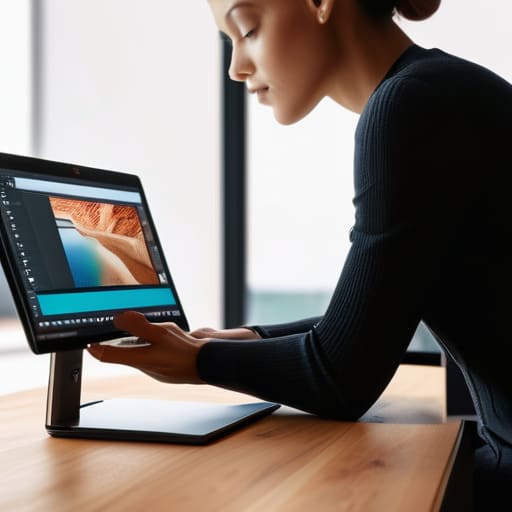 Using a Portable Monitor for Extra Screen Space