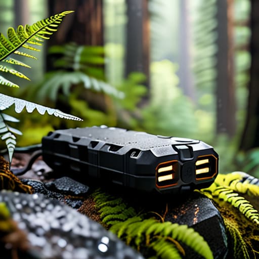 Durable portable power banks for outdoor adventures.