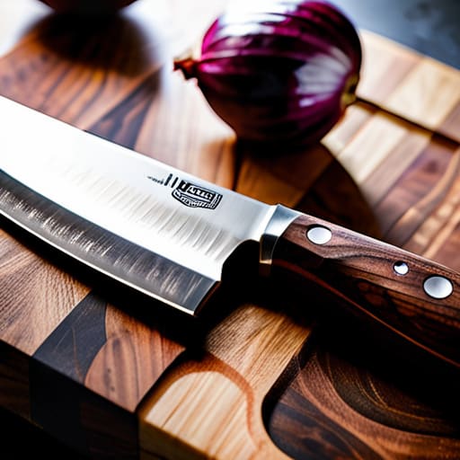 A Heavy-Duty Chef's Knife with heft.